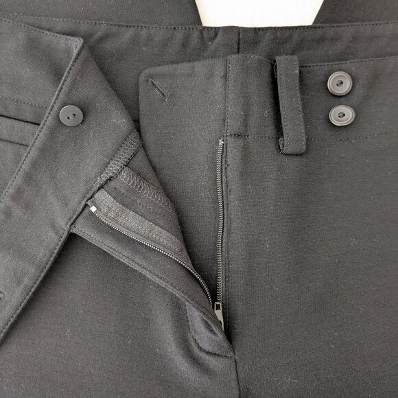 EILEEN FISHER Women's Heavyweight Rayon Knit Dress Pants Size S  Black NWT - Picture 5 of 9